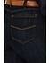 Image #4 - Ariat Women's Dark Wash Ophelia Prefect Rise Trouser Denim Jeans - Plus, Dark Wash, hi-res