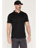 Image #1 - Carhartt Men's Force Sun Defender&trade; Relaxed Fit Lightweight Short Sleeve Polo, Black, hi-res