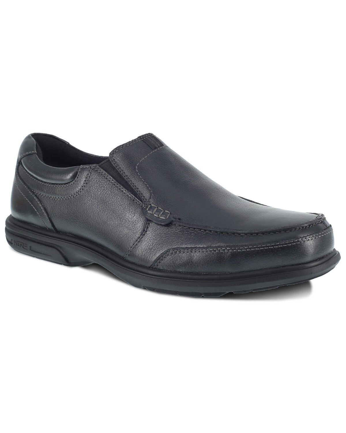 Florsheim Men's Loedin Work Shoes - Steel Toe, Black, hi-res