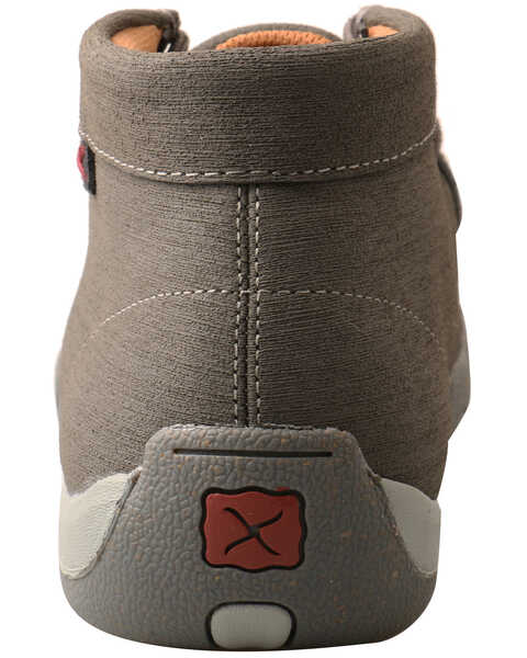 Image #4 - Twisted X Men's Chukka Driving Shoes - Moc Toe, Grey, hi-res