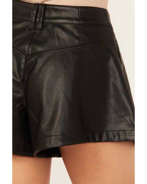 Image #4 - Free People Women's High Rise Free Reign Shorts , Black, hi-res