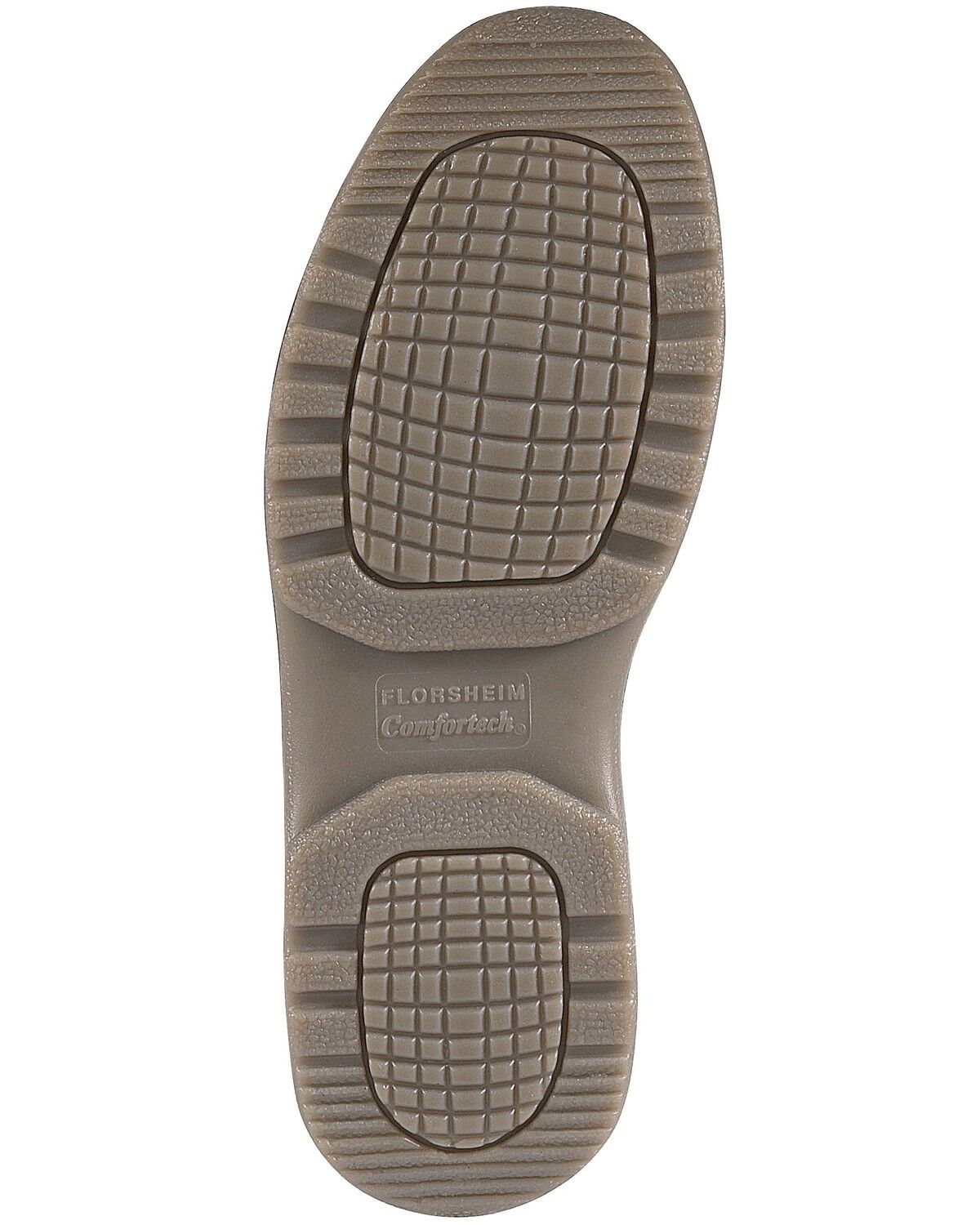 Image #2 - Florsheim Women's Compadre Oxford Work Shoes - Steel Toe, Brown, hi-res