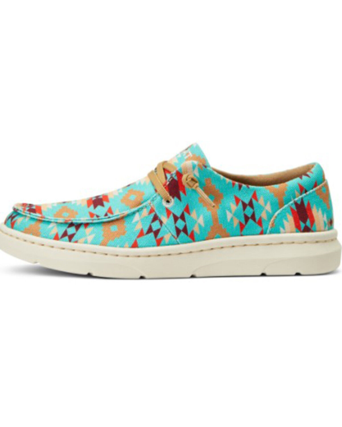 Image #2 - Ariat Women's Saddle Southwestern Print Casual Hilo Shoes - Moc Toe, Multi, hi-res