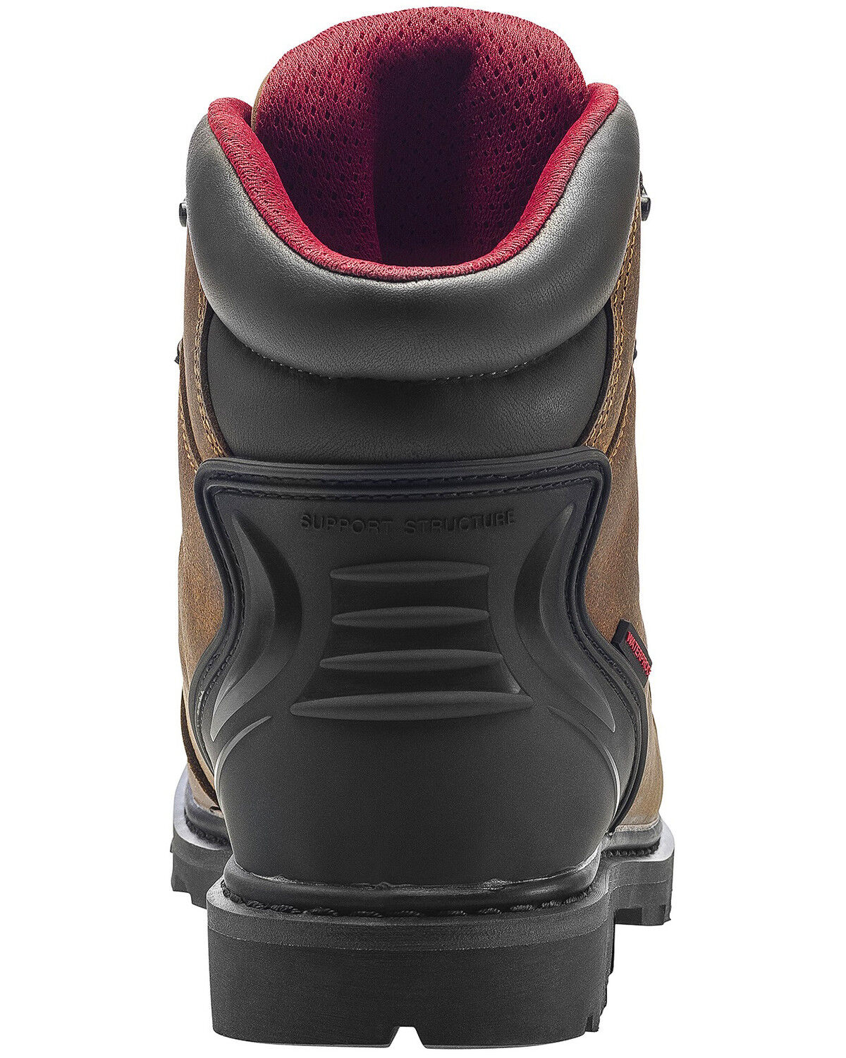 Image #3 - Avenger Men's Waterproof Work Boots - Composite Toe, Brown, hi-res