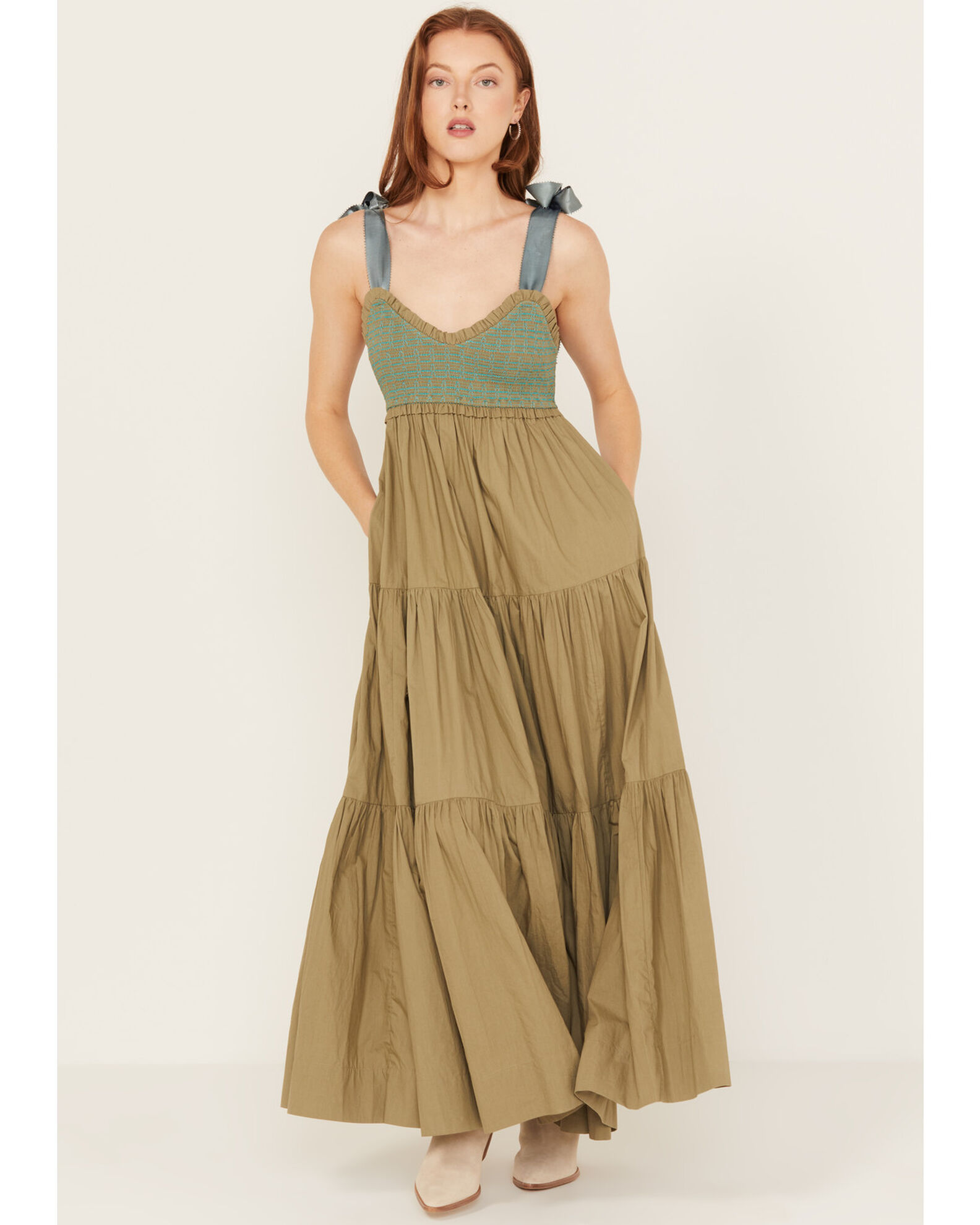 Solid maxi dress discount