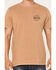 Image #1 - Brixton Men's Gibson Logo Short Sleeve Graphic T-Shirt, Rust Copper, hi-res