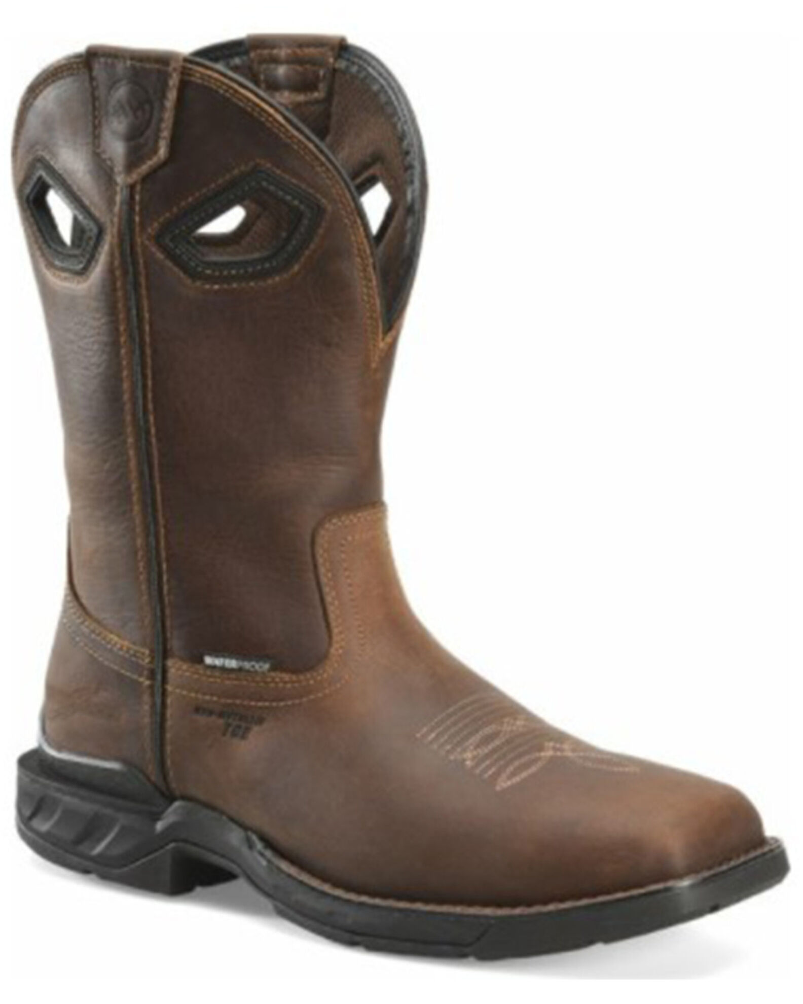 Double h composite top toe work boots