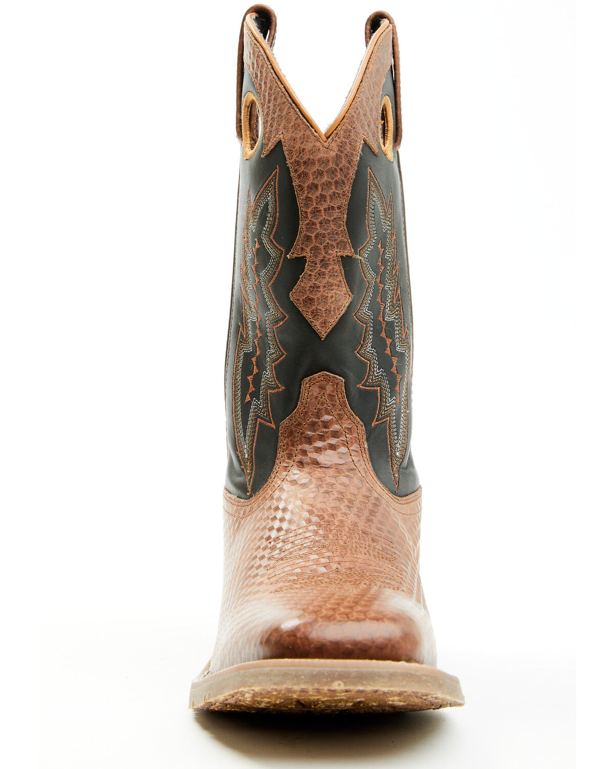 Image #4 - Laredo Men's 11" Western Boots - Broad Square Toe, Black, hi-res