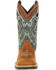 Image #5 - Durango Men's Rebel Pull On Western Boots - Broad Square Toe, Brown, hi-res