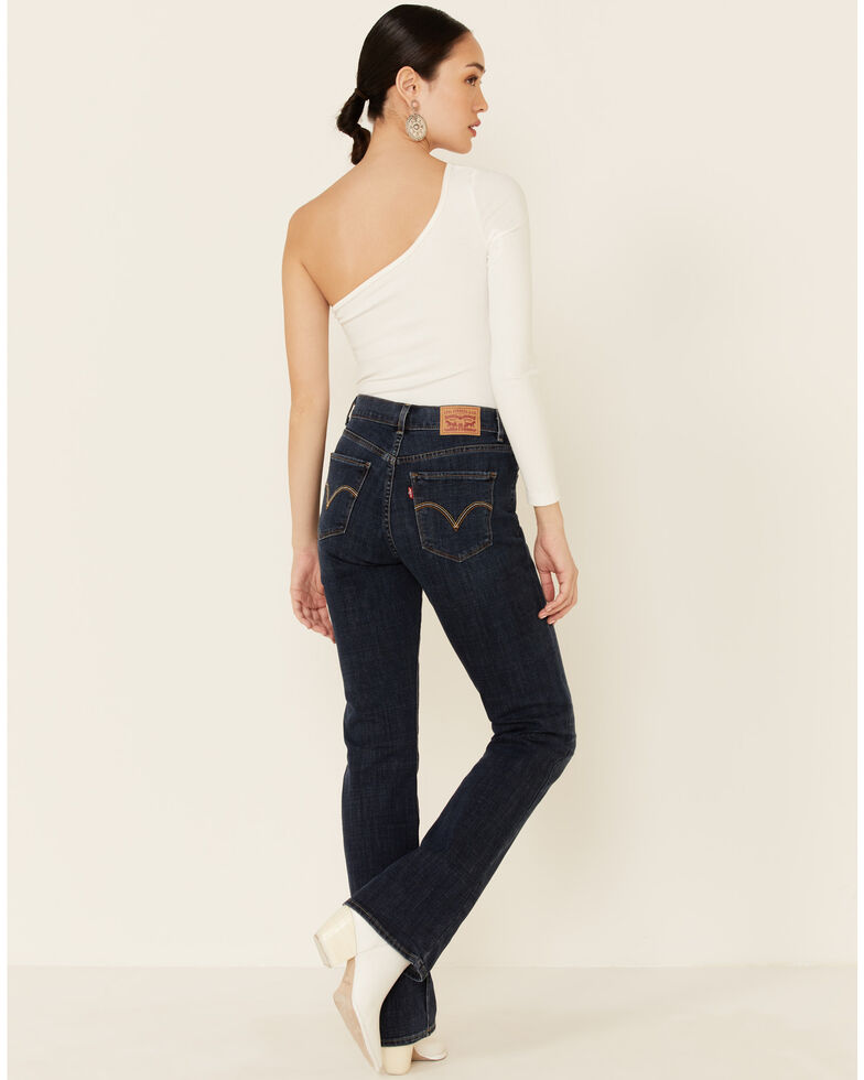 levi high waisted jeans bootcut