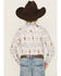 Image #4 - Panhandle Boy'sSouthwestern Print Long Sleeve Snap Western Shirt, Ivory, hi-res