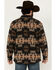 Image #4 - Pendleton Men's Bay City Multicolored Print Snap Sherpa Lined Jacket, Navy, hi-res