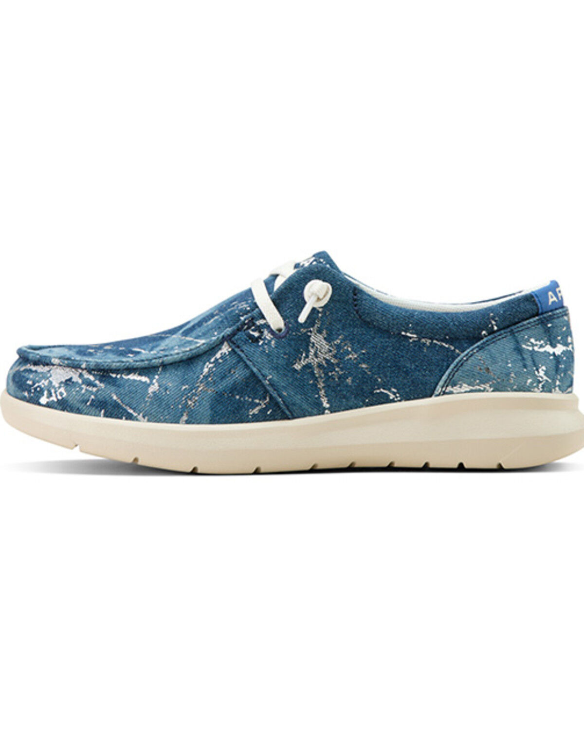 Image #2 - Ariat Women's Hilo Casual Shoes - Moc Toe, Blue, hi-res