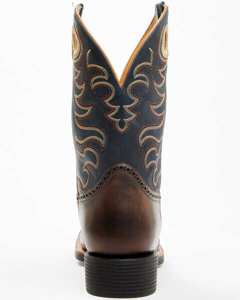 Image #5 - Cody James Men's Xero Gravity Gibson Saddle Vamp Western Performance Boots - Broad Square Toe, Brown, hi-res
