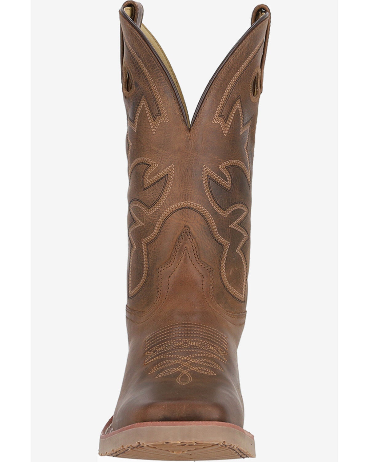 Image #3 - Smoky Mountain Men's Parker Performance Western Boots - Broad Square Toe, Brown, hi-res