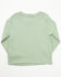 Image #3 - Wrangler Toddler Girls' Horse Logo Long Sleeve Graphic Shirt, Green, hi-res