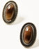 Image #3 - Shyanne Women's Heritage Valley Brown Agate Pendant Jewelry Set - 2 Piece, Silver, hi-res