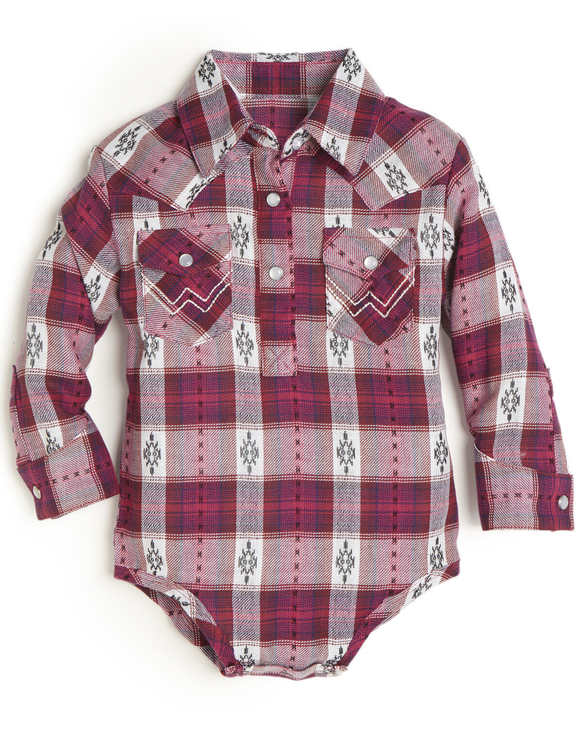 infant plaid onesie
