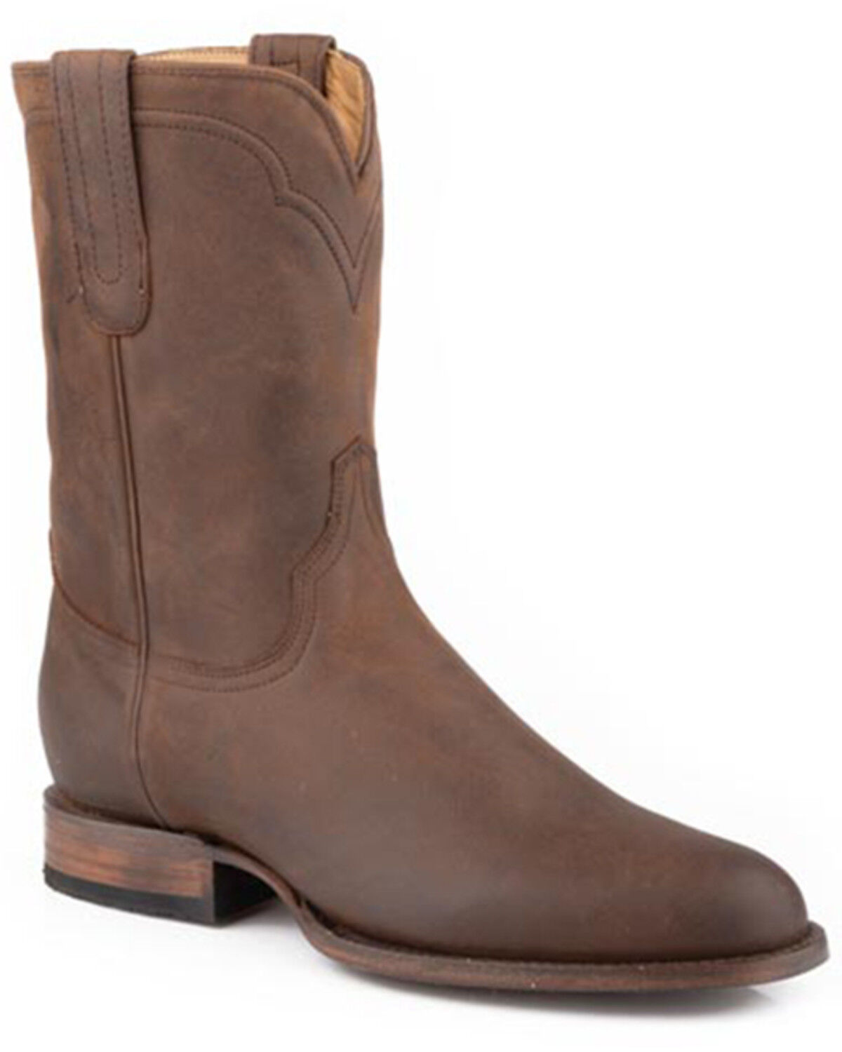 Image #1 - Stetson Men's Cassidy Western Boots - Round Toe, Brown, hi-res