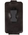 Ariat Men's Croc Print Large Cell Phone Case, Dark Brown, hi-res