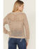 Image #4 - Cleo + Wolf Women's Allison Spacedye Open Weave Sweater, Yellow, hi-res