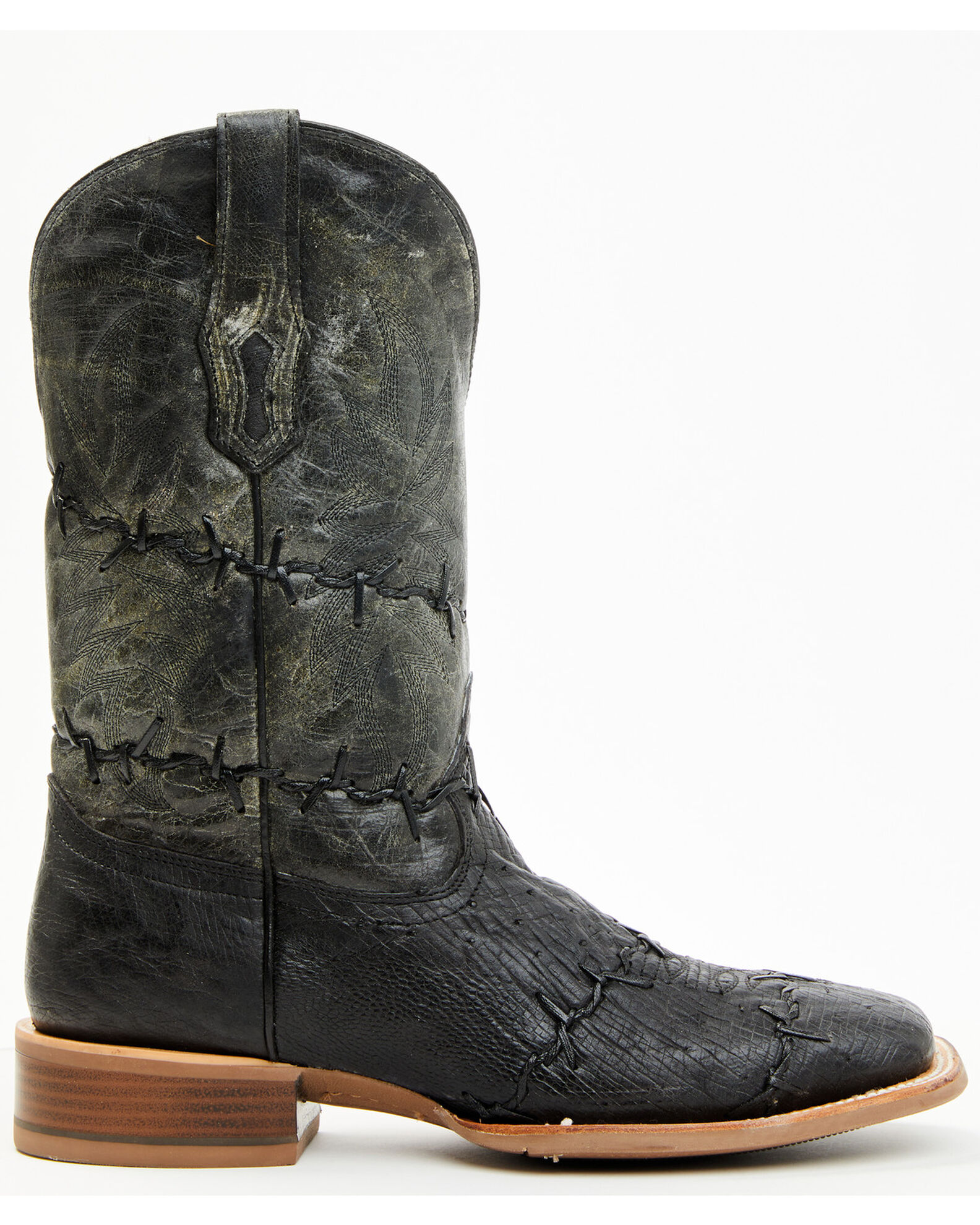 Barbed wire cowboy boots shop