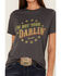 Image #3 - Wrangler Women's I'm Not Your Darlin' Star Logo Short Sleeve Graphic Tee, Charcoal, hi-res