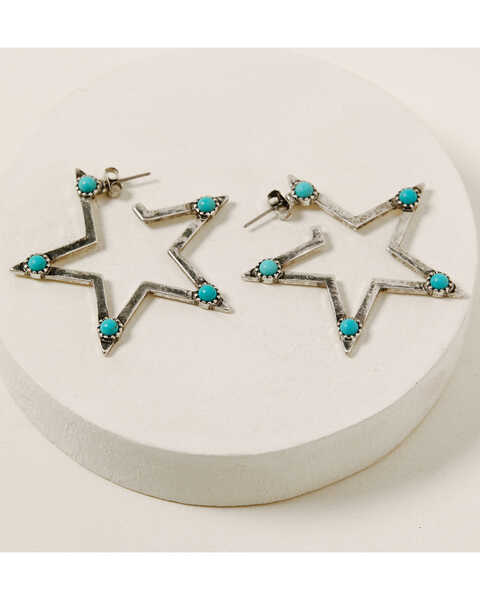 Image #1 - Idyllwind Women's Wish Upon A Star Earrings, Silver, hi-res
