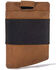 Image #2 - Carhartt Men's Rough Cut Front Pocket Wallet, Brown, hi-res