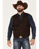 Image #1 - Moonshine Spirit Men's Watering Hole Vest, Brown, hi-res