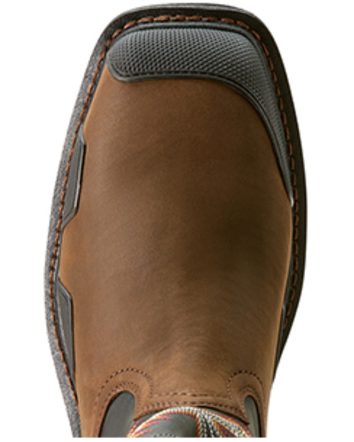 Image #4 - Ariat Men's Overdrive Work Boots - Composite Toe, Brown, hi-res