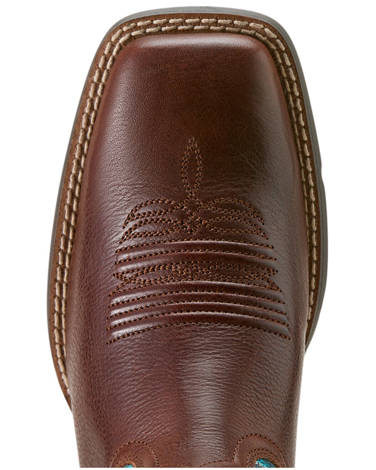 Image #4 - Ariat Women's Round Up Filly Performance Western Boots - Broad Square Toe, Blue, hi-res