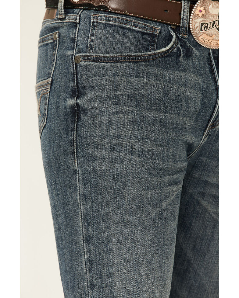 Wrangler 20X Men's Silo Dark Extreme Relaxed Straight Jeans - Long, Blue, hi-res