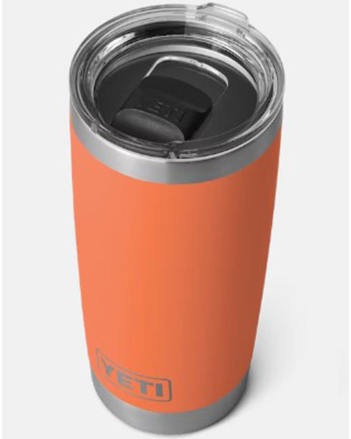 Image #3 - YETI Rambler® MagSlider™ Lid 20oz Tumbler, Light Orange, hi-res