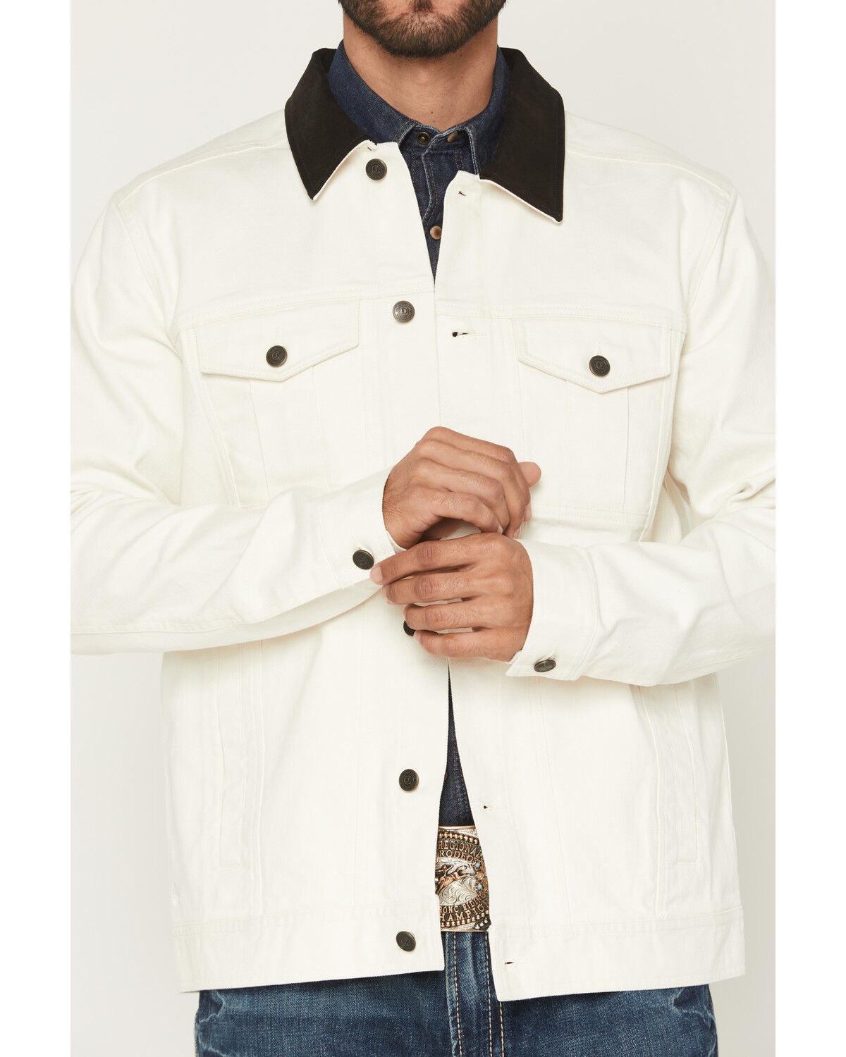 Image #3 - Cody James Men's Ozark 5.0 Jacket, Cream, hi-res