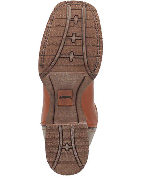 Image #7 - Laredo Men's 11" Dewey Western Boots - Broad Square Toe, Distressed Brown, hi-res