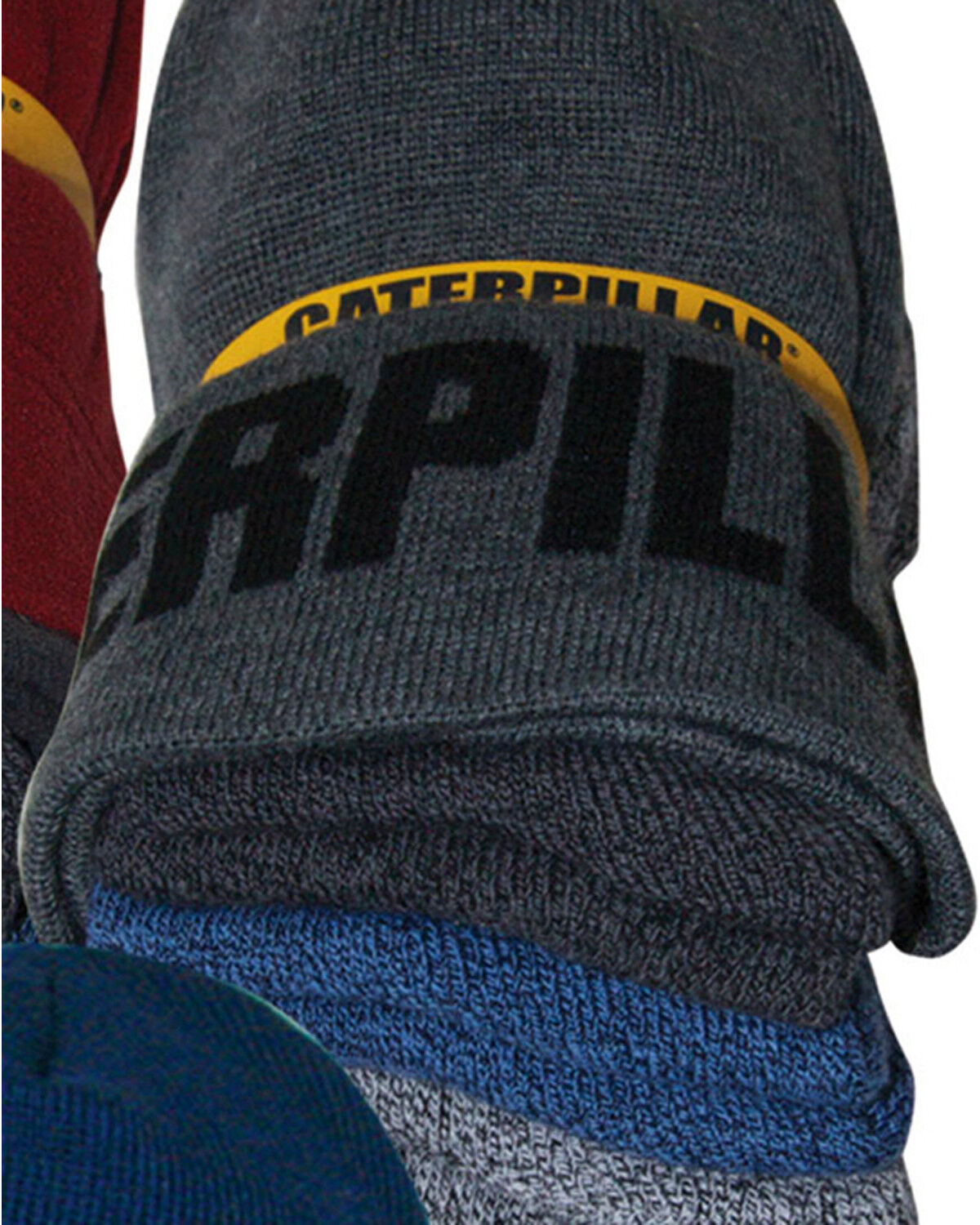 Image #2 - CAT Knit Sock and Beanie Bundle, Multi, hi-res
