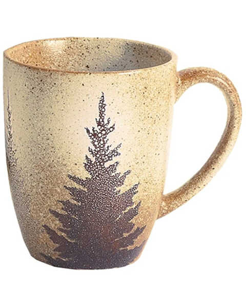 HiEnd Accents Clearwater Pines Chalet 4pc Mug Set, Multi, hi-res