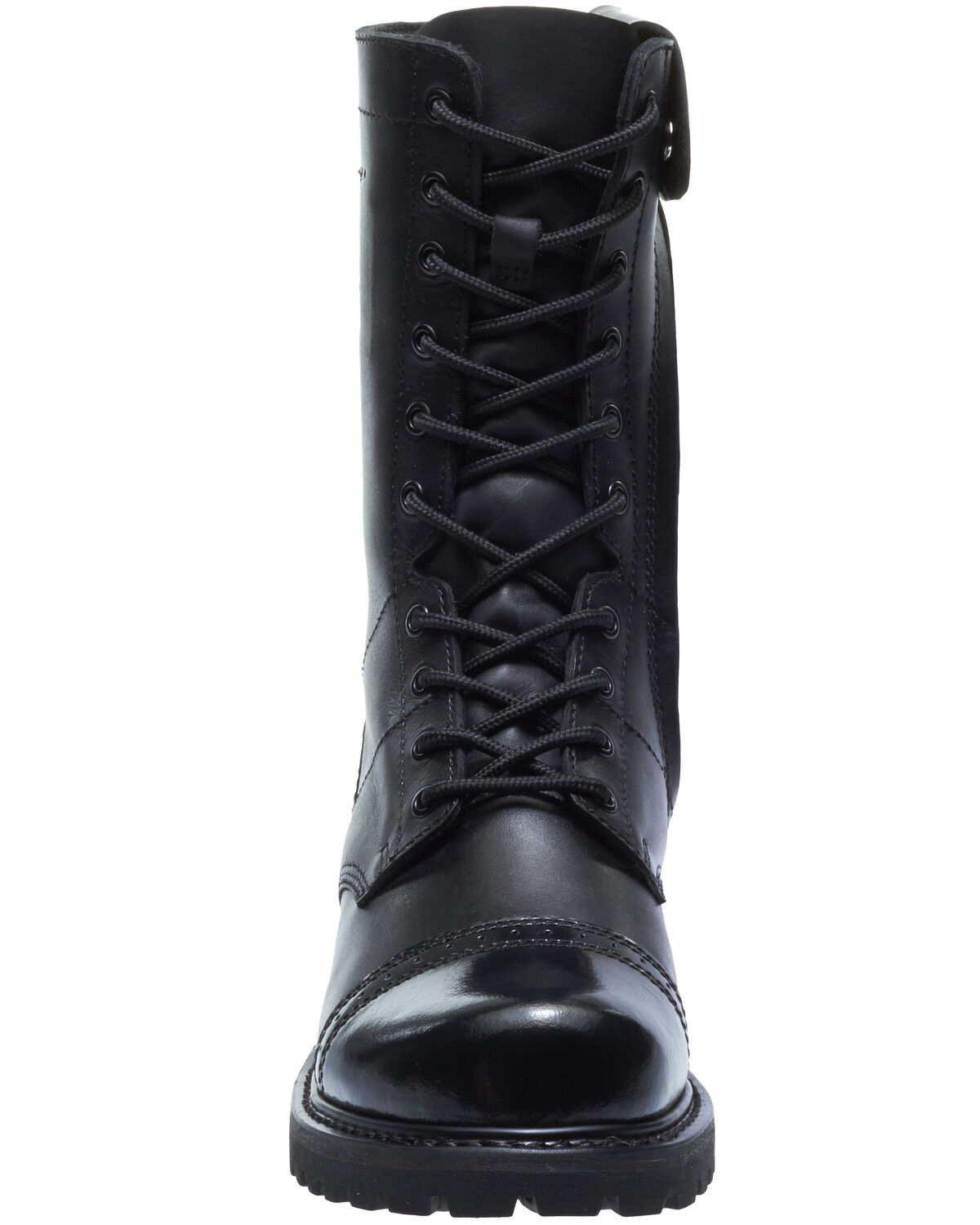 Image #4 - Bates Men's Paratrooper Work Boots - Soft Toe, Black, hi-res