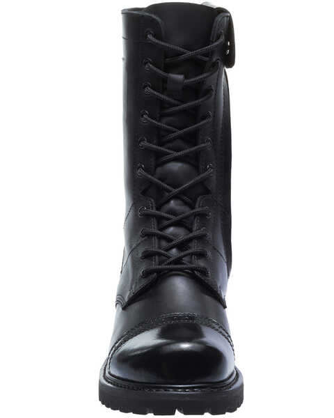 Image #4 - Bates Men's Paratrooper Work Boots - Soft Toe, Black, hi-res