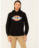Image #1 - Dickies Women's Logo Pullover Sweatshirt, Black, hi-res