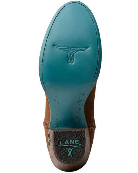 Image #6 - Lane Women's Plain Jane Western Boots - Round Toe, Brown, hi-res