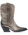 Image #2 - Golo Women's Reverse Woven Shaft Western Fashion Boots - Snip Toe, Steel Blue, hi-res