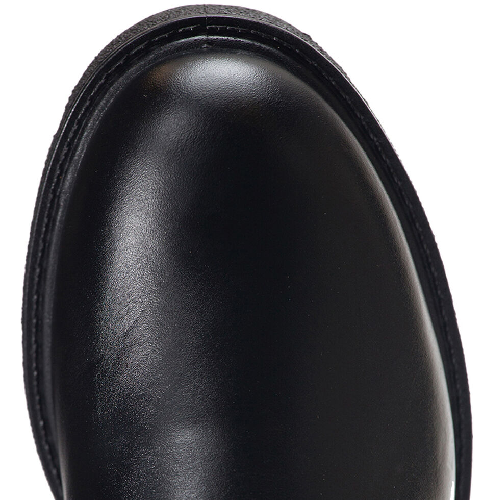 Rocky Pull On Wellington Boots - Round Toe, Black, hi-res