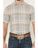 Image #3 - Pendleton Men's Dawson Plaid Print Short Sleeve Button-Down Linen Shirt, Grey, hi-res