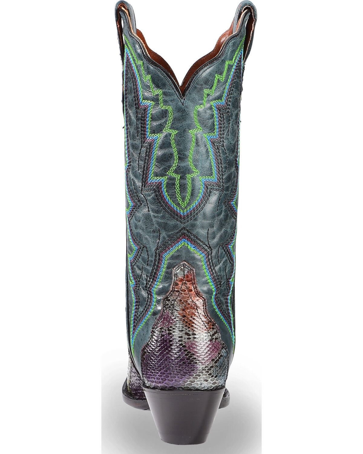 women's python cowboy boots
