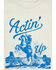 Image #2 - Cody James Toddler Boys' Actin' Up Short Sleeve Graphic T-Shirt, Cream, hi-res