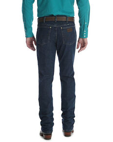 Wrangler Men's Premium Performance Cowboy Cut Vintage Stone Slim Jeans , Indigo, hi-res