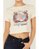 Image #3 - Girl Dangerous Women's Nashville Boot Short Sleeve Baby Tee, Natural, hi-res