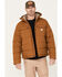 Image #1 - Carhartt Men's Rain Defender®  Loose Fit Midweight Insulated Jacket, Brown, hi-res